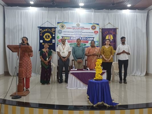 Free Health and Eye Check-up Camp Held at Lions Seva Bhavan, organized by Lions Club,Catholic Sabha&Health Commission St Lawrence church Moodubelle.Moodubelle - Photo 1