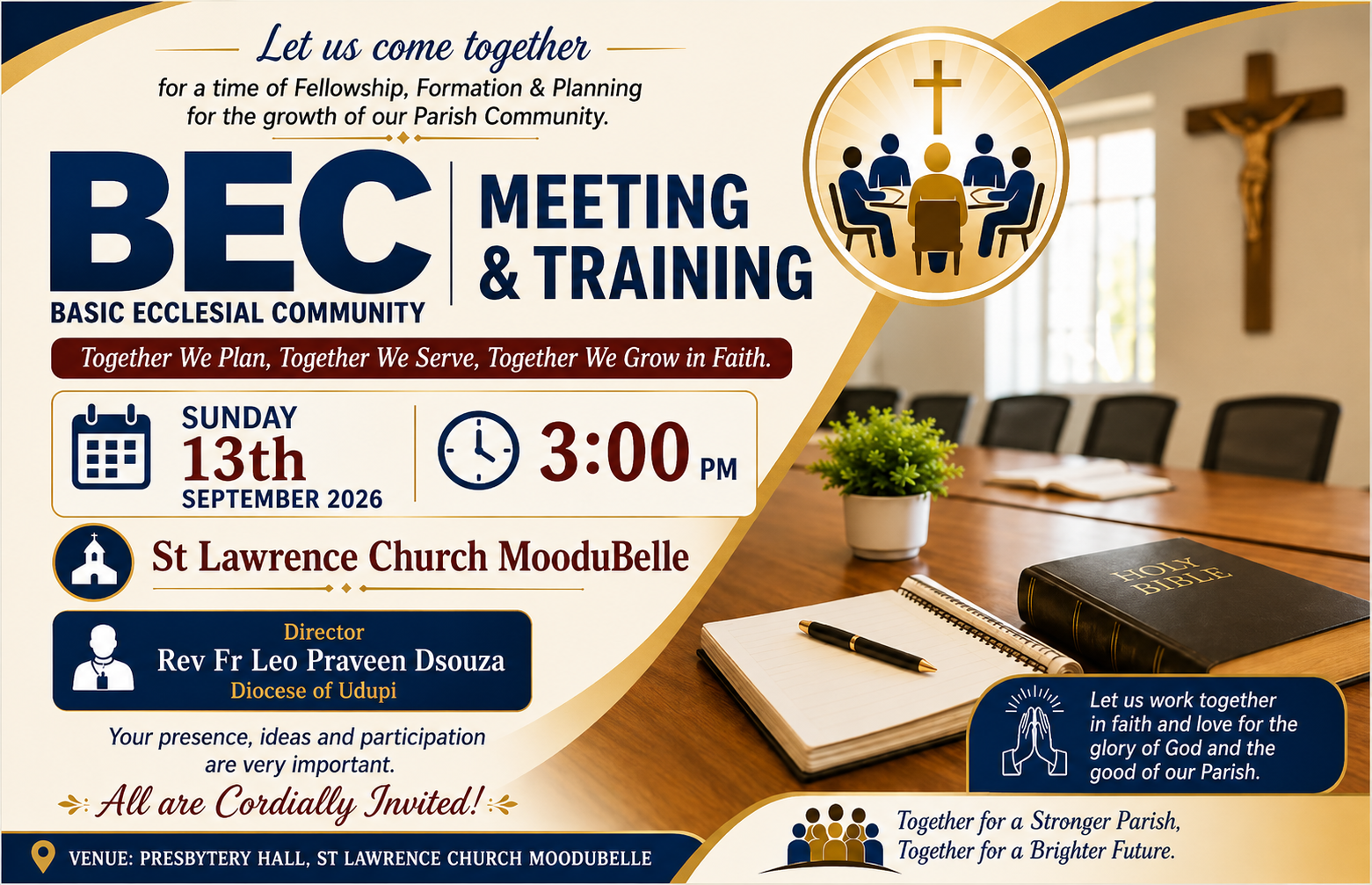 Basic Ecclesial Community-Meeting&Training