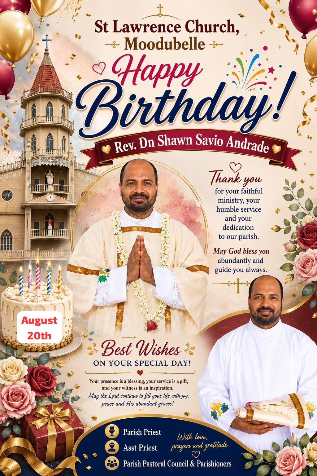 Happy Birthday Dn Shawn Andrade
